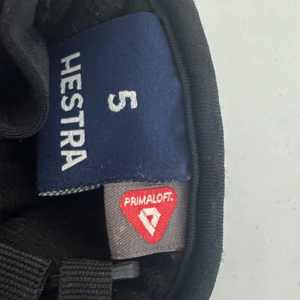 Hestra Ferox Primaloft CZone Black and Purple Gloves